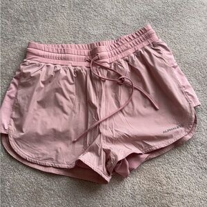 Alphalete Pink Athletic Shorts